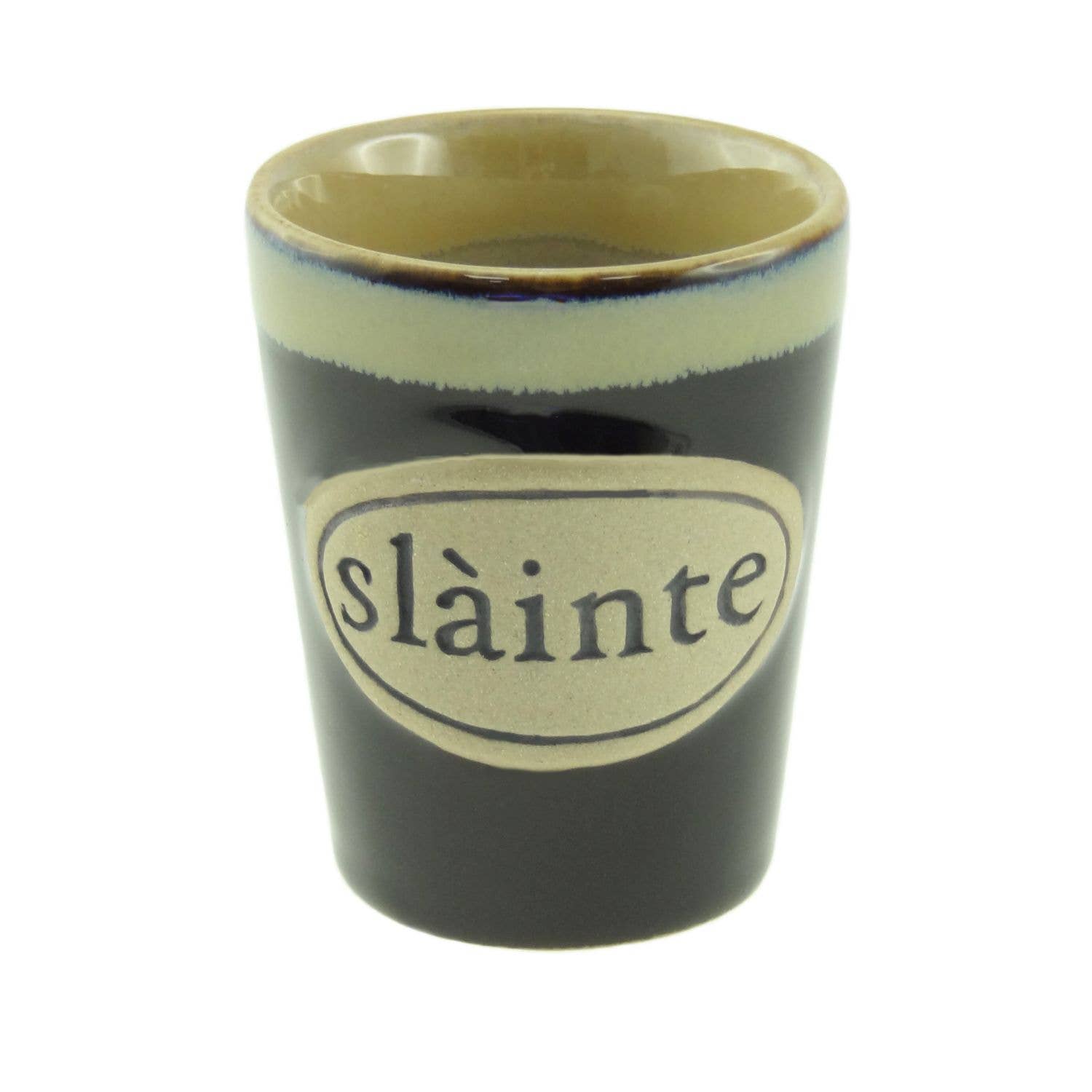 Stoneware Shot Cup - Slainte