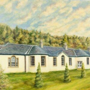 colour print of Boleskine house